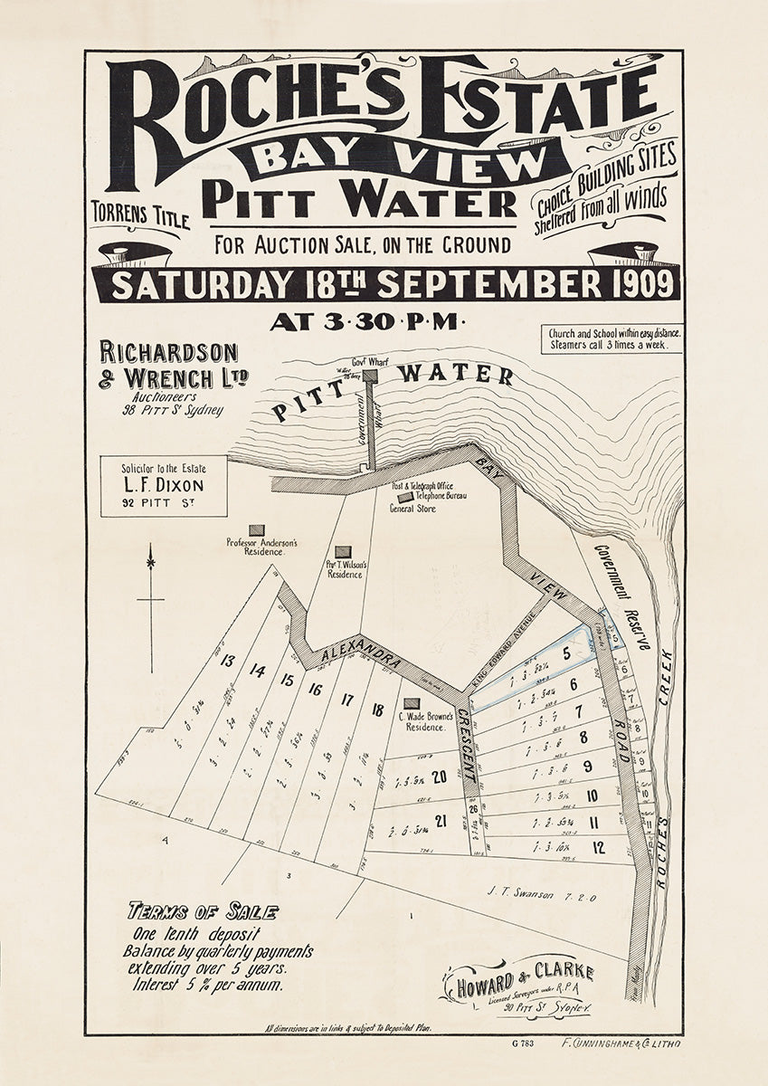 Alexander Crescent, Bay View Rd, Pittwater Rd, Bayview, Pittwater NSW 1909