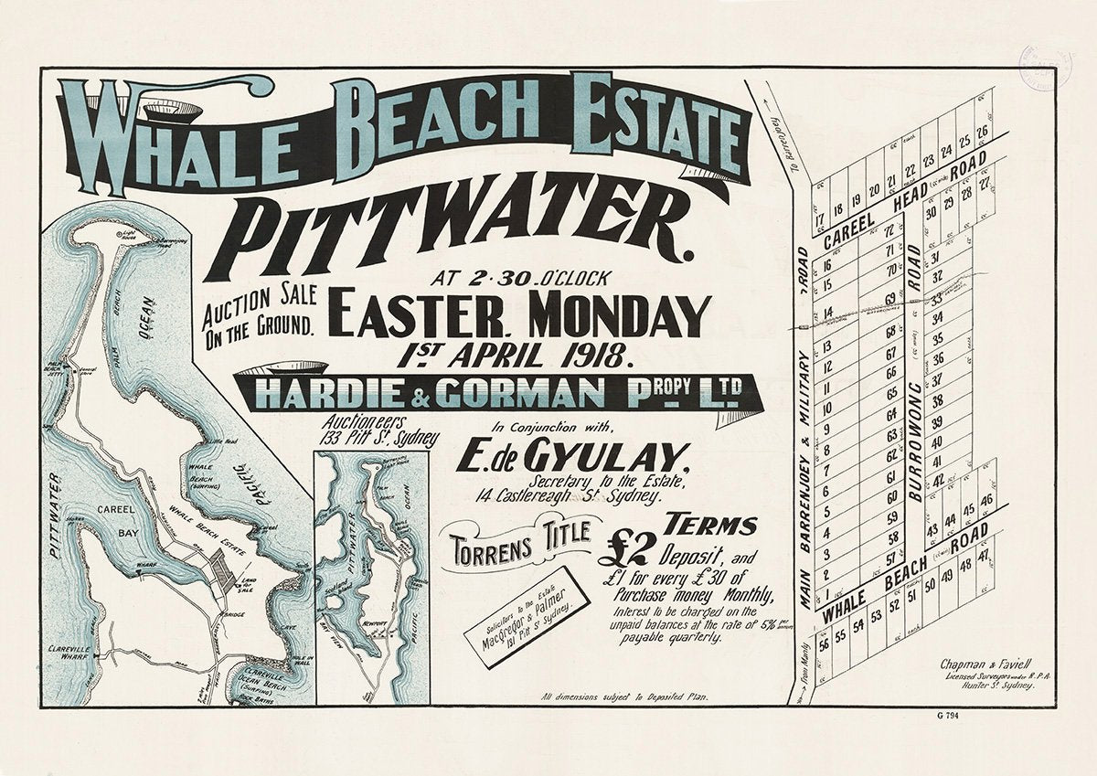 Careel Head Rd, Whale Beach Rd, Barrenjoey Rd, Burrawong Rd, Avalon Beach, Whale Beach NSW 1918