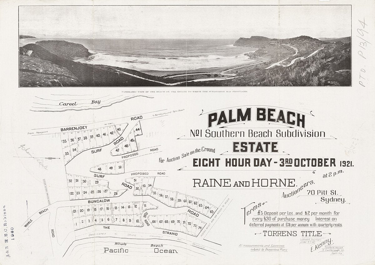 Barrenjoey Rd, Surf Rd, Bungalow Rd, The Strand, Palm Beach NSW 1921