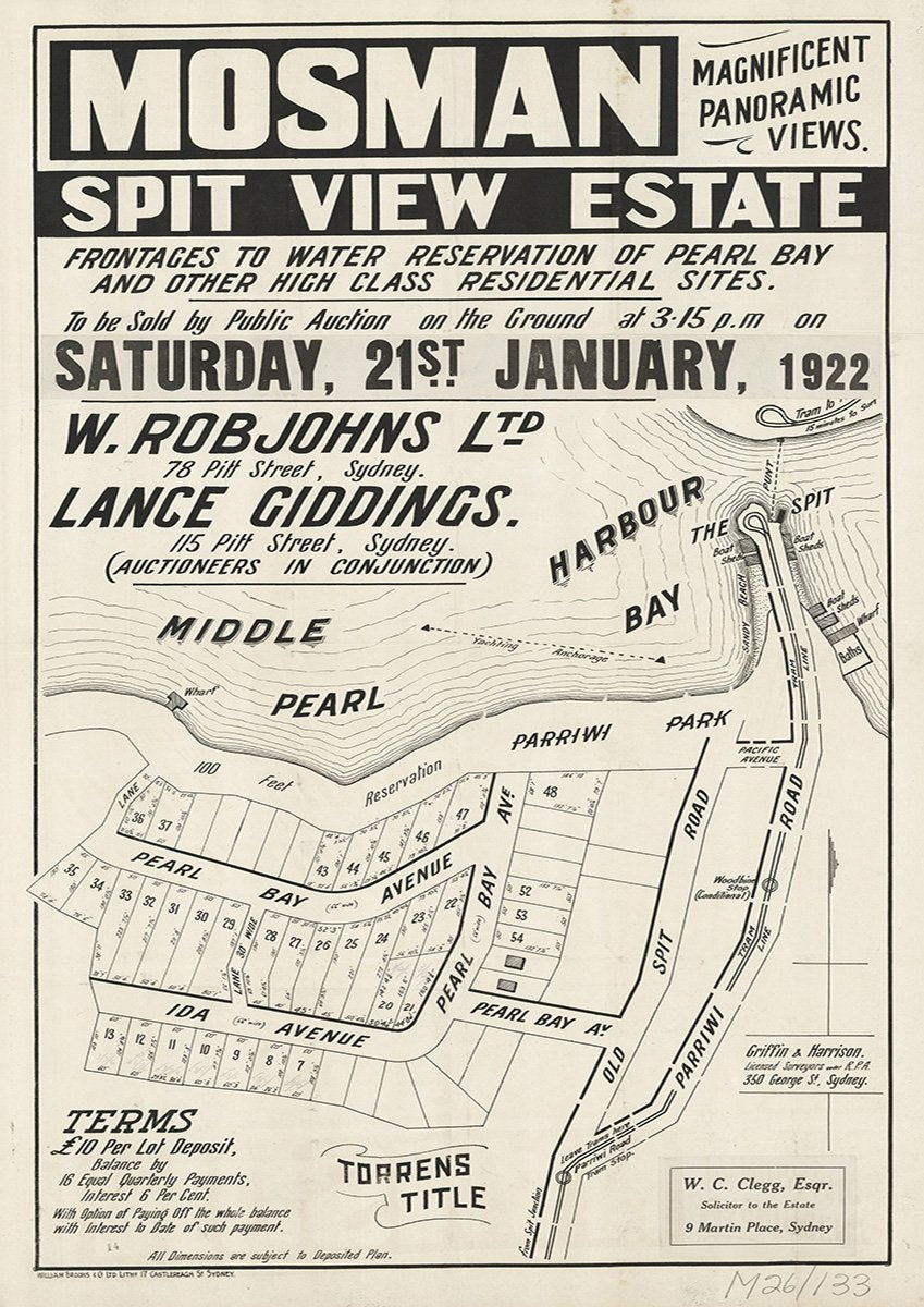 Pearl Bay Ave, Ida Ave, Old Spit Rd, Parriwi Rd, Mosman, Beauty Point NSW 1922