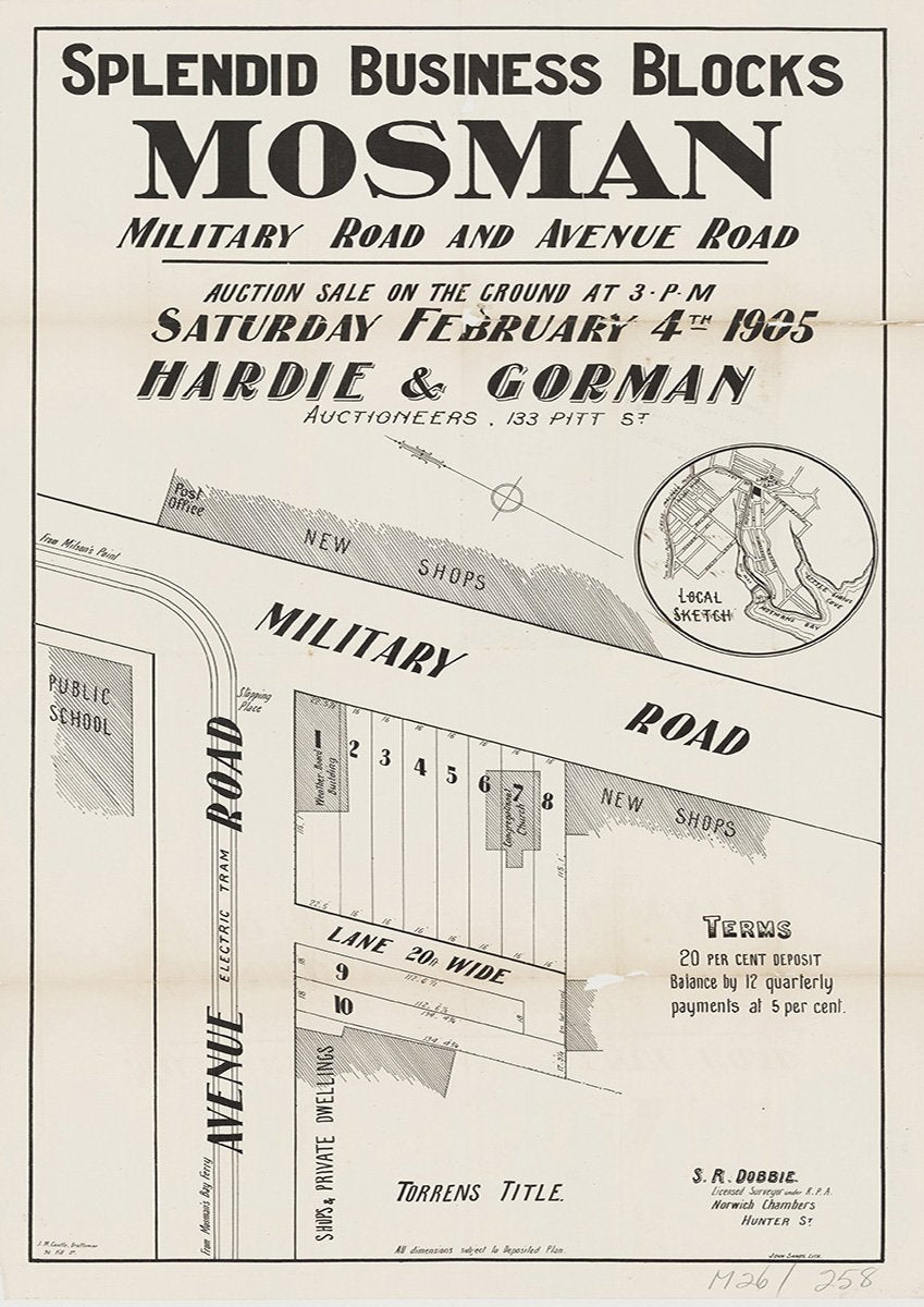 Military Rd, Avenue Rd, Mosman NSW 1905