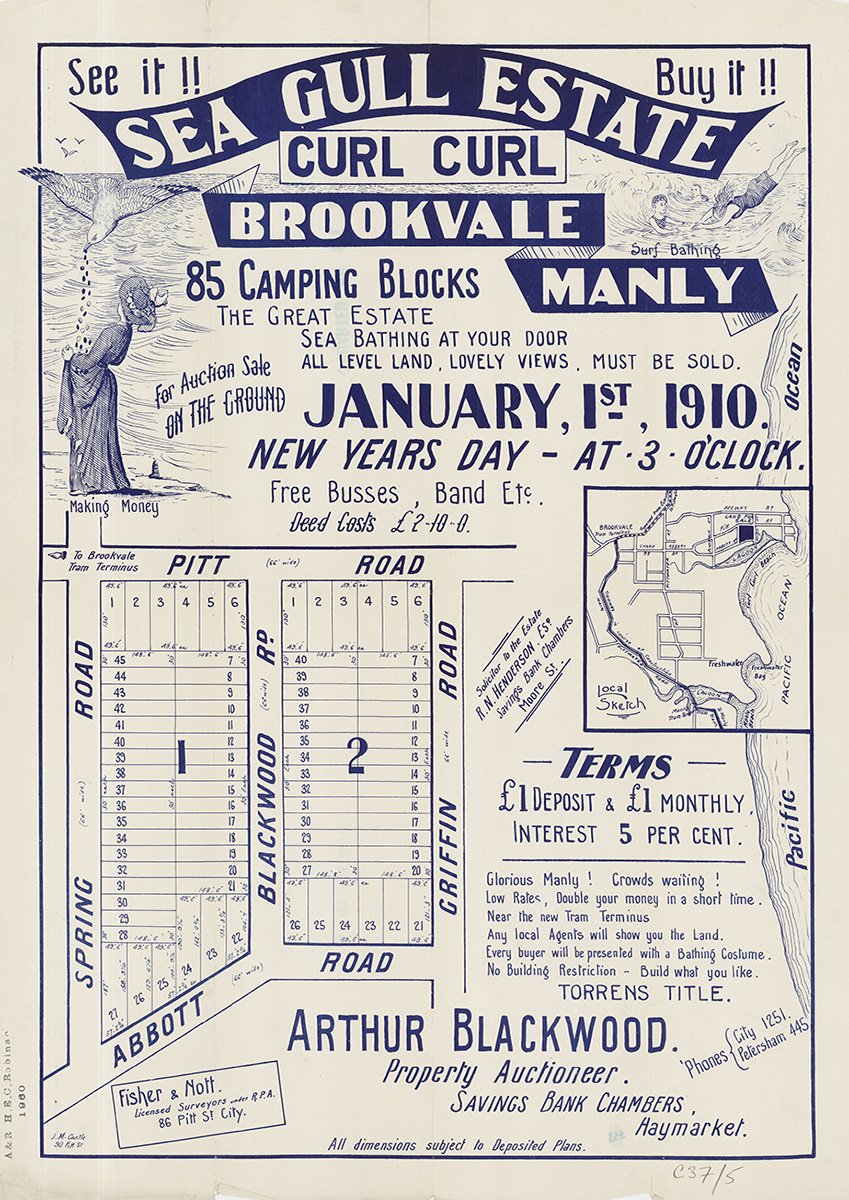 Abbott Rd, Pitt Rd, Griffin Rd, Spring Rd, Blackwood Rd, Curl Curl, North Curl Curl NSW 1910